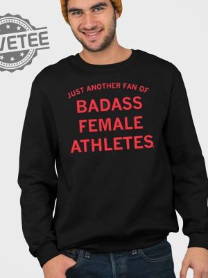 Just Another Fan Of Badass Female Athletes Mint Shirt Unique Just Another Fan Of Badass Female Athletes Mint Hoodie Sweatshirt revetee 4