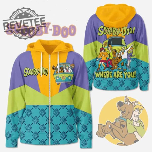 Scooby Doo Where Are You Hoodie Unique Be Cool Scoobydoo Scooby Doo Characters Scooby Doo Where Are You Shirt Sweatshirt revetee 1