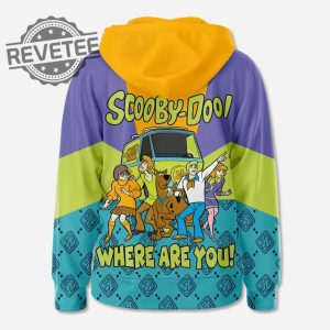 Scooby Doo Where Are You Hoodie Unique Be Cool Scoobydoo Scooby Doo Characters Scooby Doo Where Are You Shirt Sweatshirt revetee 3