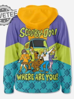 Scooby Doo Where Are You Hoodie Unique Be Cool Scoobydoo Scooby Doo Characters Scooby Doo Where Are You Shirt Sweatshirt revetee 3