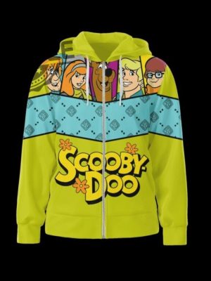 Scooby Doo Lets Split Up Gang Hoodie Unique Be Cool Scoobydoo Scooby Doo Characters Scooby Doo Lets Split Up Gang Sweatshirt revetee 2