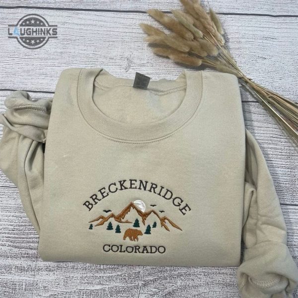 breckenridge colorado embroidered sweatshirt womens embroidered sweatshirts tshirt sweatshirt hoodie trending embroidery tee gift laughinks 1 1