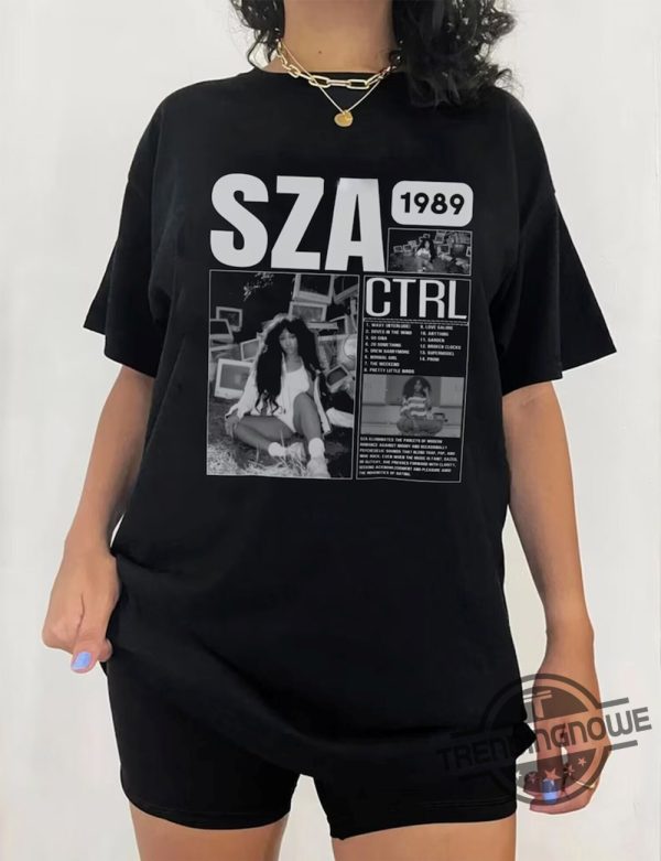 Sza Shirt Sza Good Days SOS Album 90s Rap Music Shirt trendingnowe.com 1