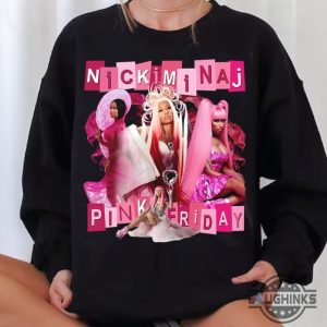 nicki minaj concert outfits rapper nicki minaj vintage shirt sweatshirt hoodie mens womens retro pink friday airbrush tee world tour 2024 gag city tshirt laughinks 1