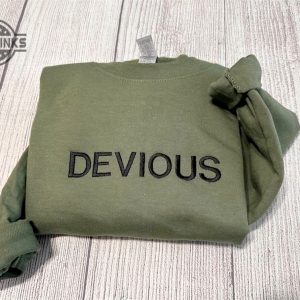 devious funny embroidered sweatshirt womens embroidered sweatshirts tshirt sweatshirt hoodie trending embroidery tee gift laughinks 1 1