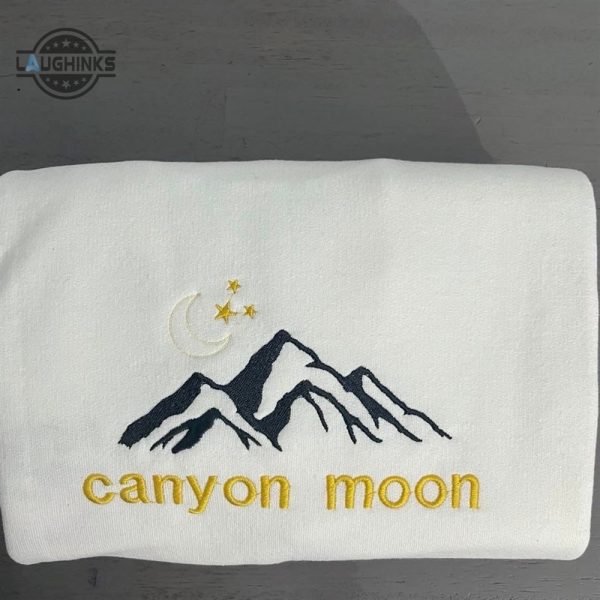 canyon moon embroidered sweatshirt womens embroidered sweatshirts tshirt sweatshirt hoodie trending embroidery tee gift laughinks 1 2