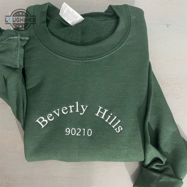 beverly hills embroidered sweatshirt womens embroidered sweatshirts tshirt sweatshirt hoodie trending embroidery tee gift laughinks 1 2
