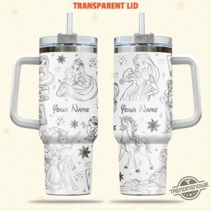 Disney Tangled Rapunzel Princess Stanley Cup Disney Characters Stanley Tumbler Personalized Name Disney Stanley Cup 40Oz Tumbler trendingnowe 3