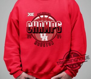 Houston 2024 Big 12 Mens Basketball Champs Shirt trendingnowe 1