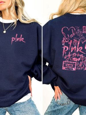 P Nk Summer Carnival 2024 Tour Shirt Pink Fan Lovers Sweatshirt Music Tour 2024 Long Sleeve P Nk Tour 2024 Unique revetee 2