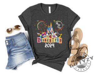 Disney Trip 2024 Shirt V1 Disney Castle 2024 Sweatshirt Disney Family Matching Tshirt Custom Disney Family Hoodie 2024 Disney Vacation Shirt giftyzy 2