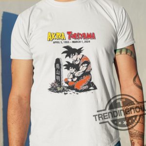 Dragon Ball Z Rip Akira Toriyama Shirt trendingnowe 2