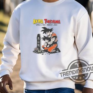 Dragon Ball Z Rip Akira Toriyama Shirt trendingnowe 3