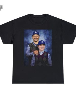 Shohei Othani Mookie Betts Los Angeles Dodgers Vintage Shirt La Dodgers Merch Graphic Tee Step Brothers Shirt Shohei Othani Mookie Betts Unique revetee 2