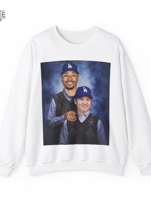 Shohei Othani Mookie Betts Los Angeles Dodgers Vintage Shirt La Dodgers Merch Graphic Tee Step Brothers Shirt Shohei Othani Mookie Betts Unique revetee 3