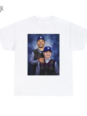 Shohei Othani Mookie Betts Los Angeles Dodgers Vintage Shirt La Dodgers Merch Graphic Tee Step Brothers Shirt Shohei Othani Mookie Betts Unique revetee 4