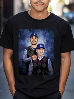 Shohei Othani Mookie Betts Los Angeles Dodgers Vintage Shirt La Dodgers Merch Graphic Tee Step Brothers Shirt Shohei Othani Mookie Betts Unique revetee 5