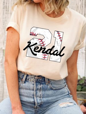 Custom Baseball Jersey Shirt Womens Custom Baseball Sweatshirt Personalized Baseball Mom Hoodie Custom Baseball Player Gifts Unique revetee 3