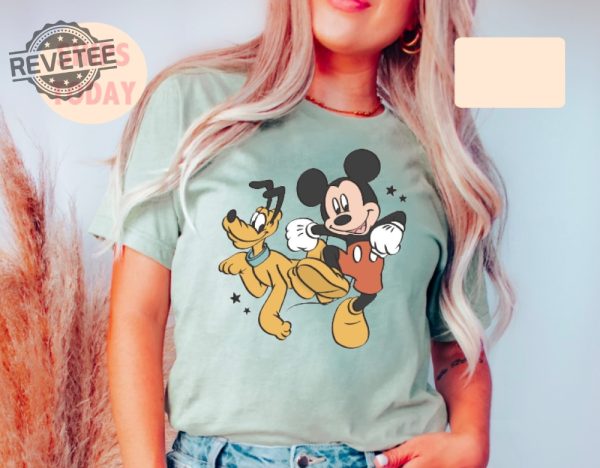 Mouse And Friend Shirt Cartoon Characters Couples Disney Shirts In My Disney Era Shirt Disney Crewneck Disney T Shirt Men Adult Disney Shirts Unique revetee 1