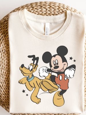 Mouse And Friend Shirt Cartoon Characters Couples Disney Shirts In My Disney Era Shirt Disney Crewneck Disney T Shirt Men Adult Disney Shirts Unique revetee 2