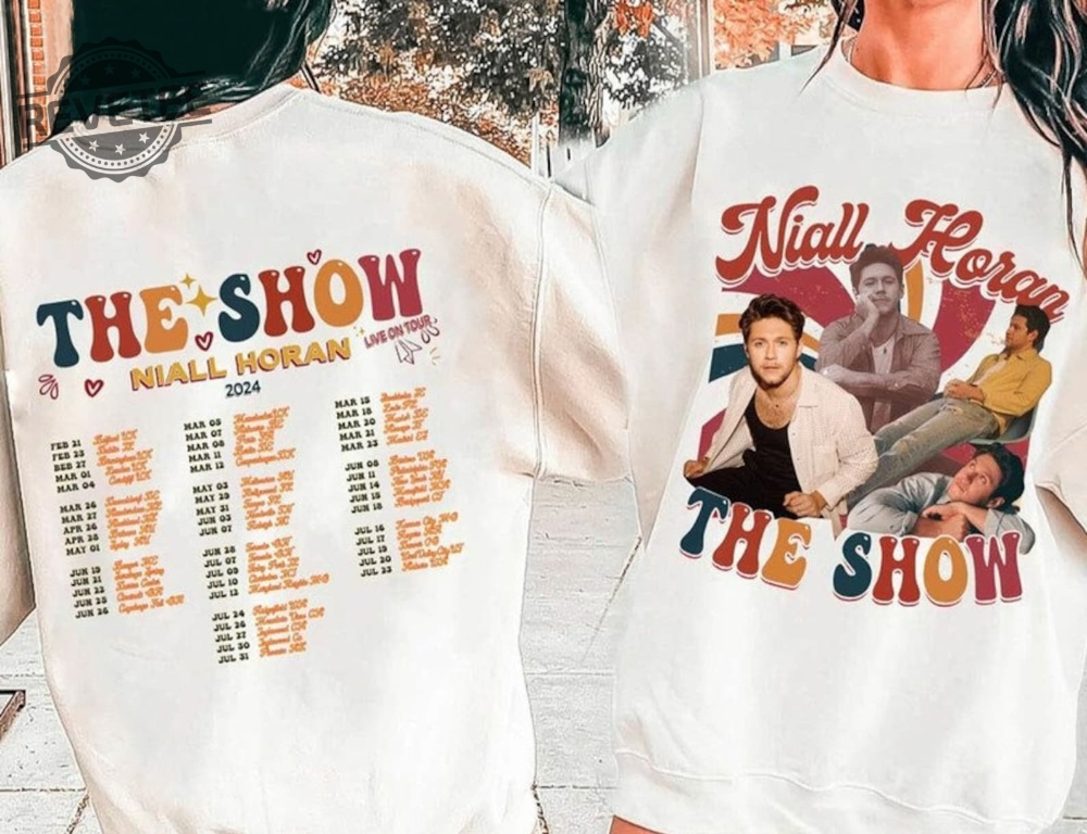Vintage Niall Horan The Show Live On Tour 2024 Shirt Niall Horan Shirt Niall Horan Monterrey Superboletos Niall Horan Unique