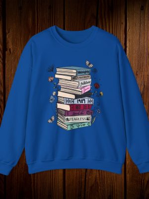 Albums As Books Sweatshirt Trendy Aesthetic For Book Lovers Taylor Swift Merch Store Taylor Swift Albums Taylor Swift Merchandise Unique revetee 2