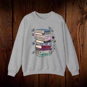 Albums As Books Sweatshirt Trendy Aesthetic For Book Lovers Taylor Swift Merch Store Taylor Swift Albums Taylor Swift Merchandise Unique revetee 5