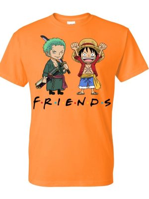 One Piece Friends Shirt One Piece Strawhat Pirates Monkey D Luffy One Piece Anime Merch One Piece Tshirt One Piece Shirt Unique revetee 2