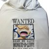 Luffy Bounty Hoodie Unique Luffy First Bounty Poster One Piece Merch One Piece Characters revetee 1