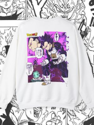 Dragon Ball Super Vegeta Ultra Ego Sweatshirt Unique revetee 3