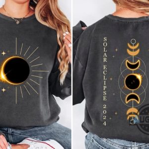 solar eclipse shirts sweatshirts hoodies mens womens solar eclipse 2024 path of totality shirt total solar eclipse april 8th tee north america tour event tshirt laughinks 1