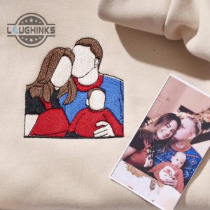 custom photo embroidered apparel tshirt sweatshirt hoodie trending embroidery tee gift laughinks 1