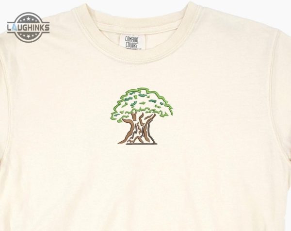 tree of life embroidered tshirt animal kingom shirt tree of life t shirt animal shirt tree shirt disney tshirt womens disney shirt embroidery tshirt sweatshirt hoodie gift laughinks 1 1