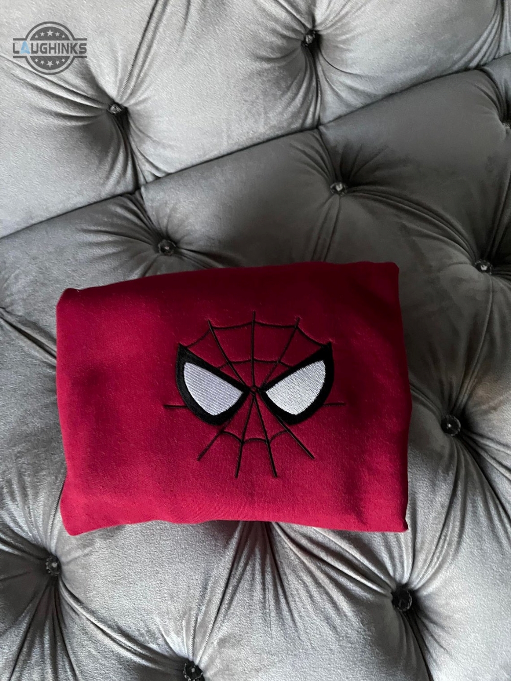 Embroidered Spiderman Sweatshirt Embroidery Tshirt Sweatshirt Hoodie Gift