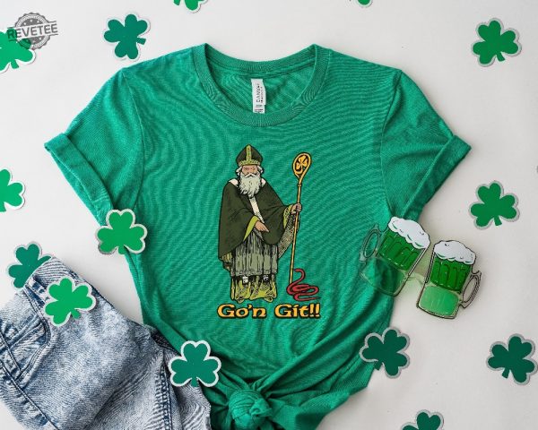 Funny Gon Git St Patrick Shirt Saint Patricks Day Sweatshirt St Patrick Shirt Designs St Patrick T Shirt Unique revetee 3