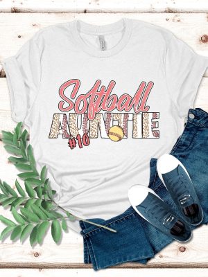 Softball Aunt Sweatshirt Custom Softball Shirt Softball Mom Shirts Softball Mom Shirt In My Softball Mom Era Unique revetee 3