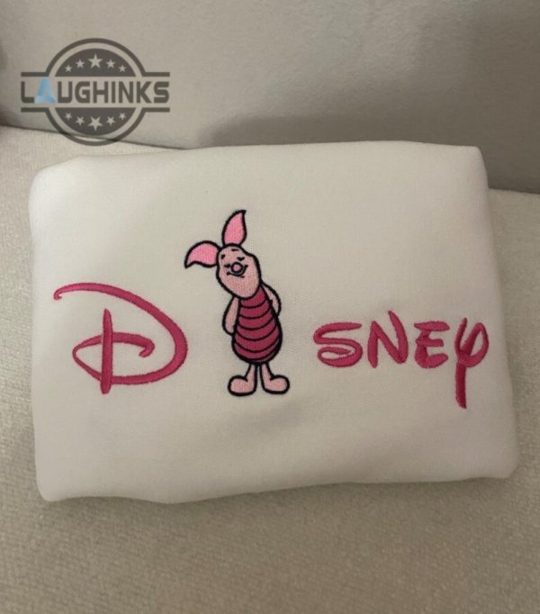 disney x piglet embroidered sweatshirt embroidery tshirt sweatshirt hoodie gift