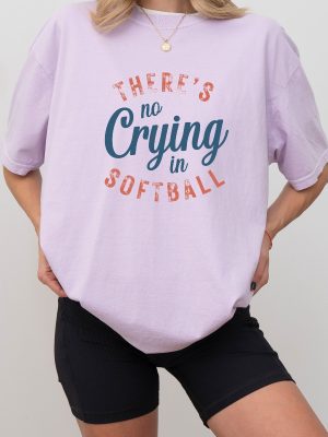 There Is No Crying In Softball Sweatshirt Softball Mom Shirt Softball Mom Shirts Softball Mom Shirt In My Softball Mom Era Unique revetee 3