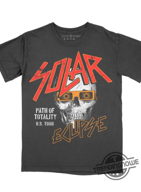 Solar Eclipse Path Of Totality Us Tour Shirt 2024 Eclipse Tour Shirt Sweatshirt Hoodie trendingnowe 1