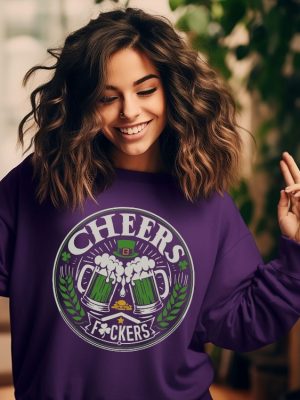 Cheers St Patricks Day Sweatshirt Funny St Patricks Shirt St Paddys Day Shirt St Patrick Shirt Designs St Patrick Day T Shirt Unique revetee 3