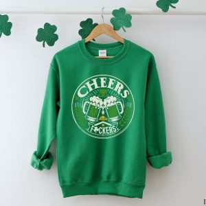 Cheers St Patricks Day Sweatshirt Funny St Patricks Shirt St Paddys Day Shirt St Patrick Shirt Designs St Patrick Day T Shirt Unique revetee 4