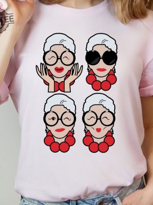 Iris Apfel Shirt Iris Apfel Tshirt Fashion Icon Dies At 102 Iris Apfel T Shirt Fashion Icon Iris Iris Apfel Fashion Unique revetee 3