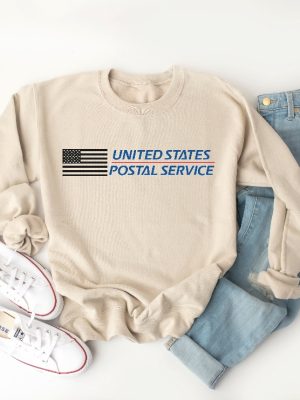 Postal Crew Sweatshirt Usps Shirt Usps Postal Hoodie Postal Worker Postman Shirt Postman Gift Postman Gift Shirt Delivery Service Tee revetee 3