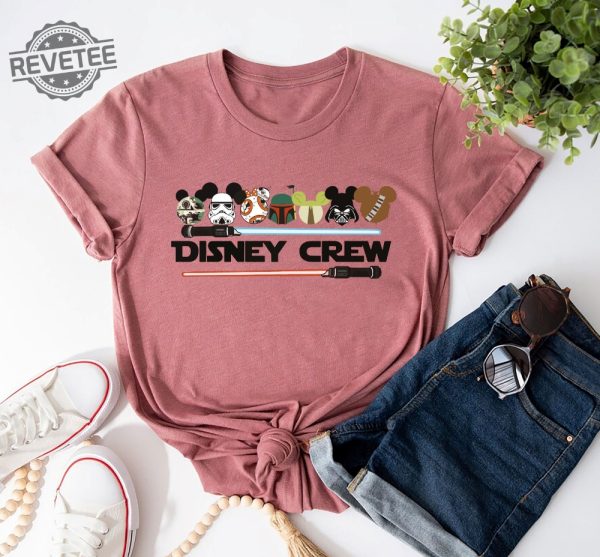 Star Wars Disney Crew Shirt Disneyland Shirt Star Wars Disneyworld Shirt Star Wars T Shirt Disney Star Wars Shirt Disney Trip Shirts revetee 2