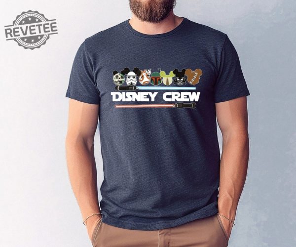 Star Wars Disney Crew Shirt Disneyland Shirt Star Wars Disneyworld Shirt Star Wars T Shirt Disney Star Wars Shirt Disney Trip Shirts revetee 3