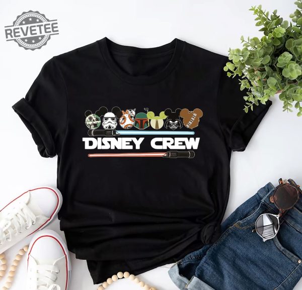 Star Wars Disney Crew Shirt Disneyland Shirt Star Wars Disneyworld Shirt Star Wars T Shirt Disney Star Wars Shirt Disney Trip Shirts revetee 4