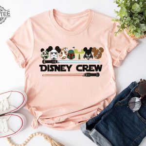 Star Wars Disney Crew Shirt Disneyland Shirt Star Wars Disneyworld Shirt Star Wars T Shirt Disney Star Wars Shirt Disney Trip Shirts revetee 6