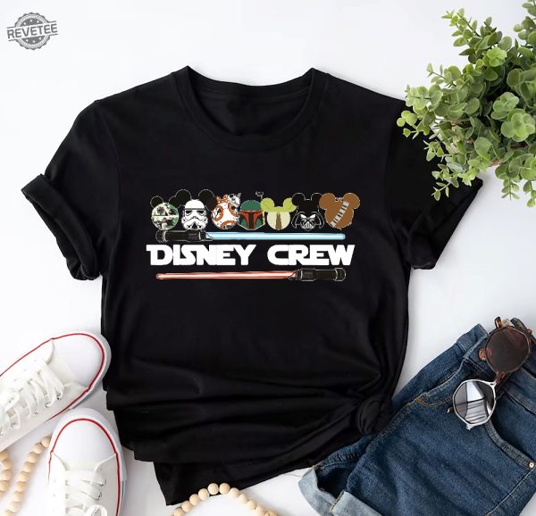 Star Wars Disney Crew Shirt Disneyland Shirt Star Wars Disneyworld Shirt Star Wars T Shirt Disney Star Wars Shirt Disney Trip Shirts revetee 8