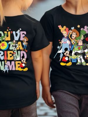 Youve Got A Friend In Me Shirt Toy Story Shirt Toy Story Land Shirt Jessie And Bullseye Tee Mens Toy Story Shirt Unique revetee 2