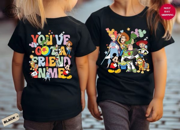 Youve Got A Friend In Me Shirt Toy Story Shirt Toy Story Land Shirt Jessie And Bullseye Tee Mens Toy Story Shirt Unique revetee 2